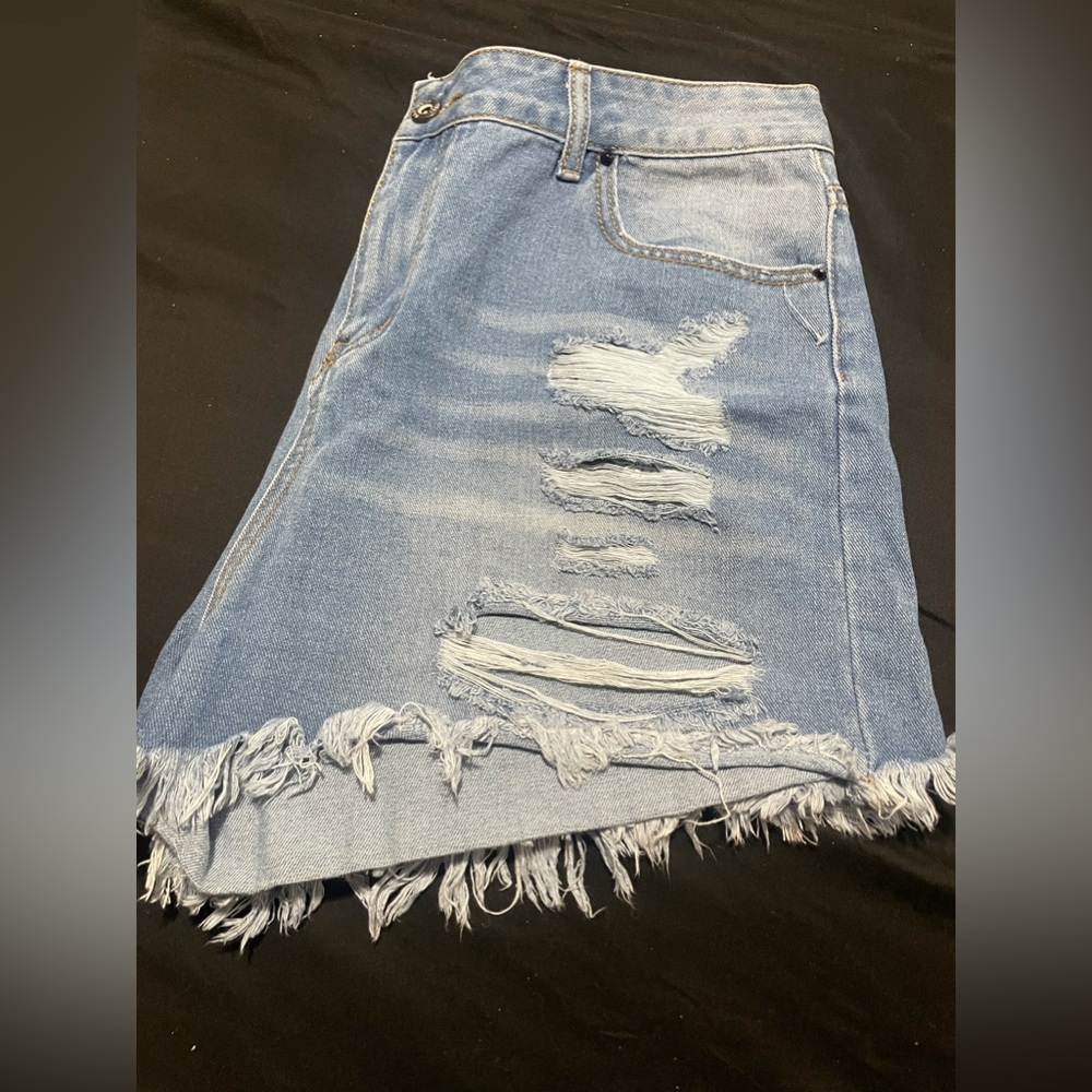 Blue Jean Shorts